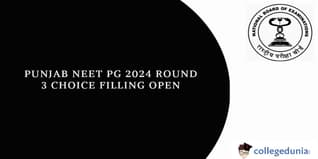Punjab NEET PG 2024: Round 3 Choice Filling Open, Allotment Results on February 2